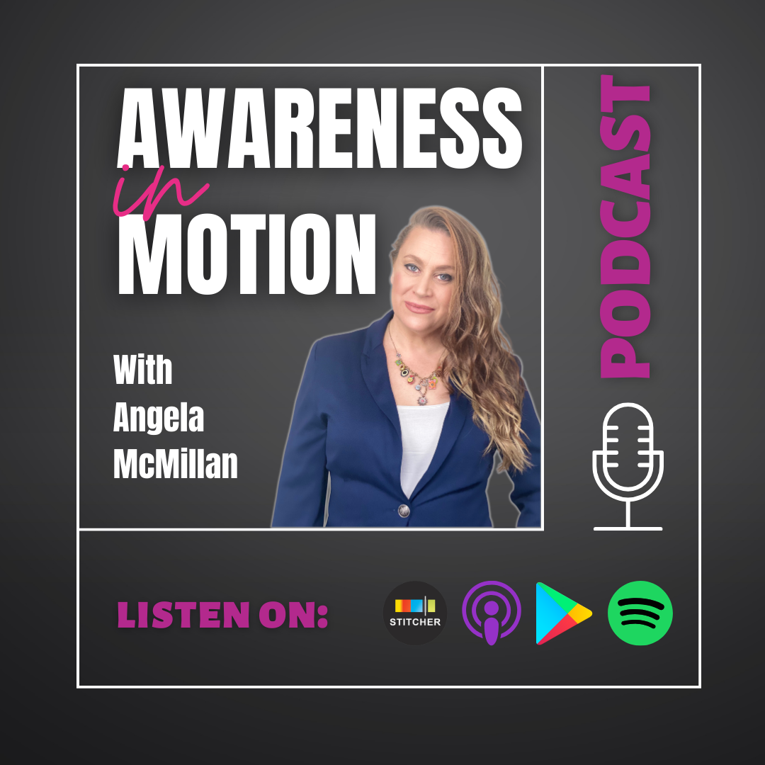 Awareness in motion podcast art website